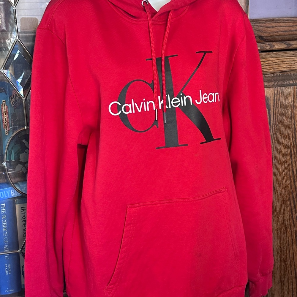 Calvin Klein Red Hoodie